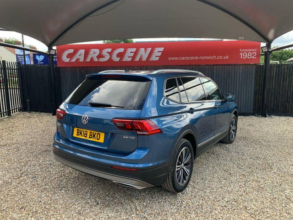 Volkswagen Tiguan Allspace Suv 2.0 Tdi Se Nav Euro 6 Ss 201818 Blue #5