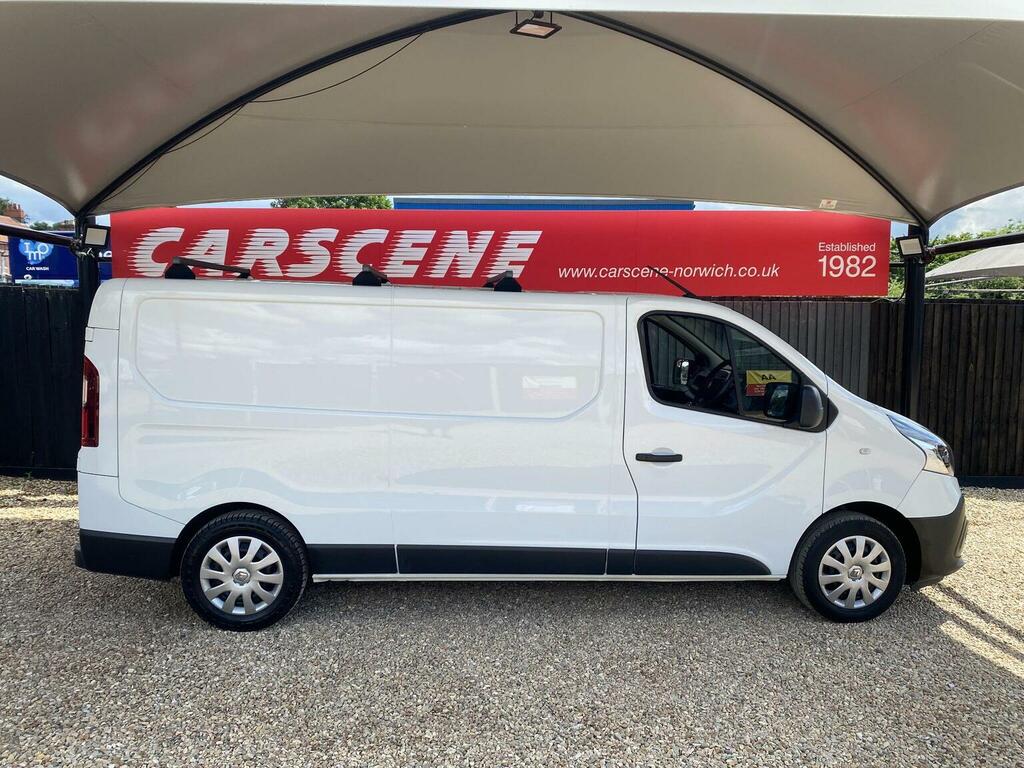 Renault Trafic Panel Van 2.0 Dci Energy 30 Business Lwb Standard MD21PDK White #5