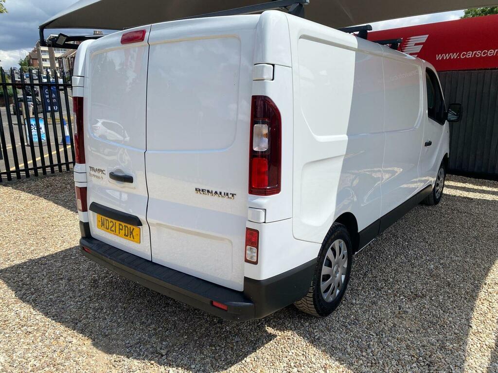 Renault Trafic Panel Van 2.0 Dci Energy 30 Business Lwb Standard MD21PDK White #6