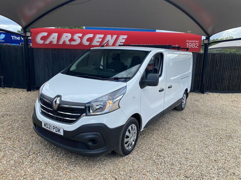 Renault Trafic Panel Van 2.0 Dci Energy 30 Business Lwb Standard MD21PDK White #3