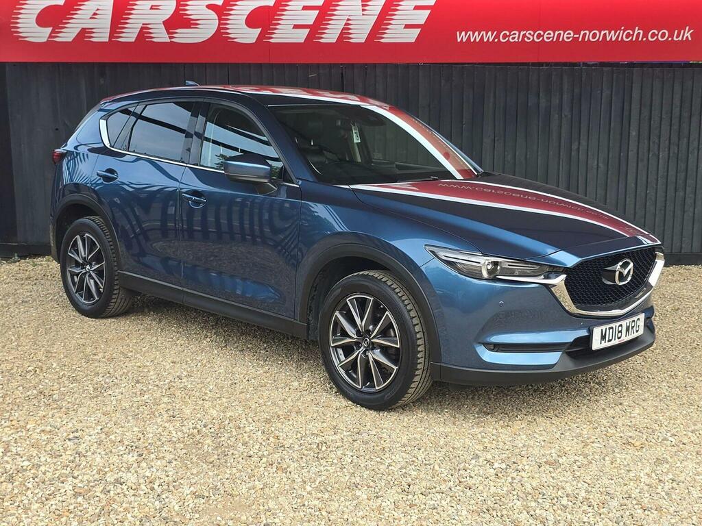 Mazda CX-5 Suv 2.2 Skyactiv-d Sport Nav 4Wd Euro 6 Ss Blue