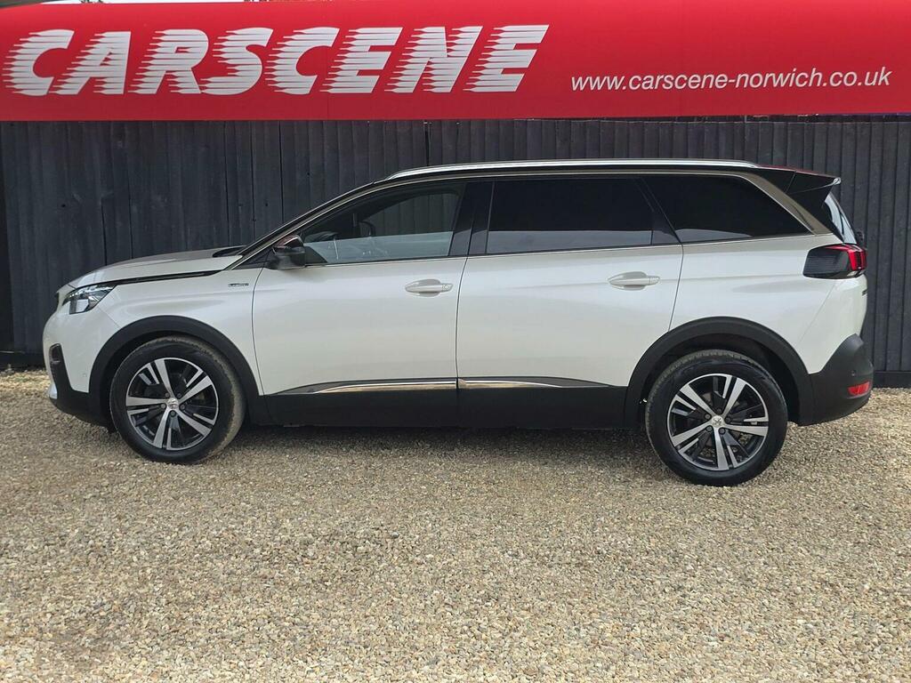 Peugeot 5008 Suv 2.0 Bluehdi Gt Line Euro 6 Ss 201818 GJ18YMW White #6