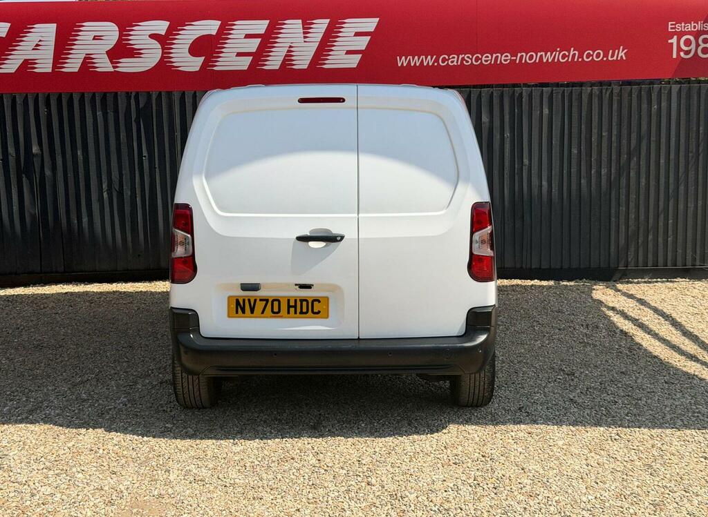 Peugeot Partner Panel Van 1.5 Bluehdi 1000 Professional Standard P White #5