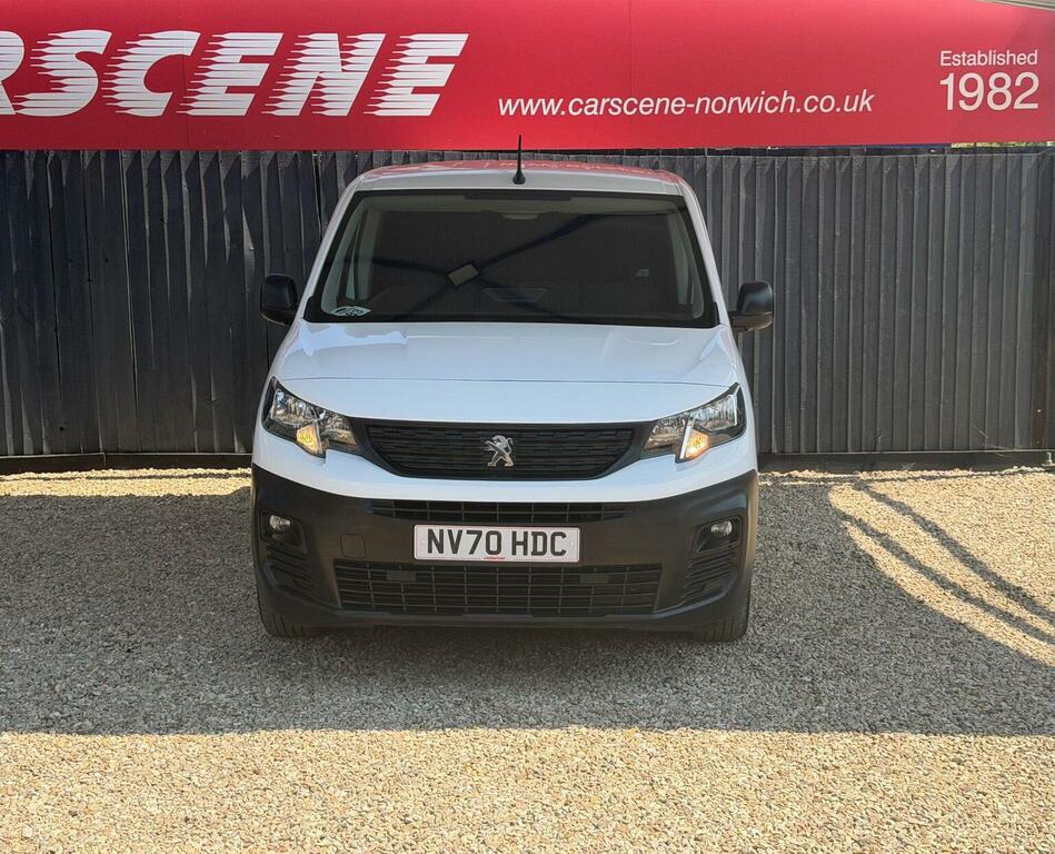 Peugeot Partner Panel Van 1.5 Bluehdi 1000 Professional Standard P White
