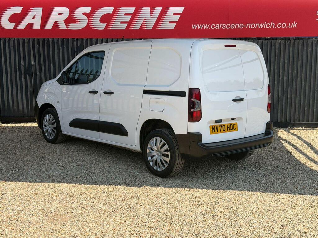 Peugeot Partner Panel Van 1.5 Bluehdi 1000 Professional Standard P White #4