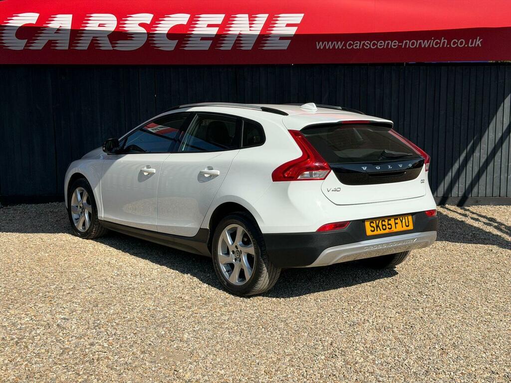 Volvo V40 Cross Country 2.0 D2 Lux Euro 6 Ss White #4