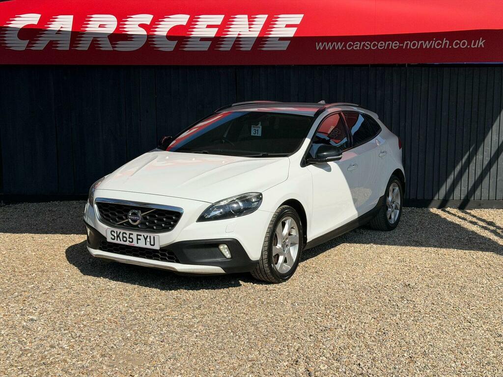 Volvo V40 Cross Country 2.0 D2 Lux Euro 6 Ss White #3