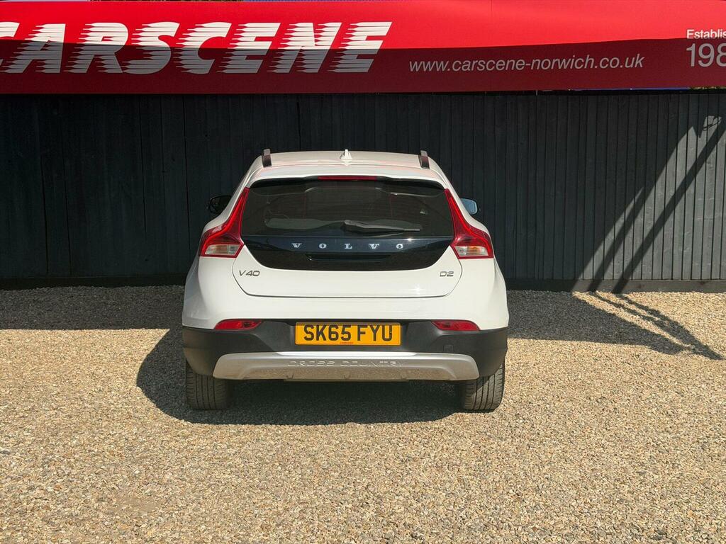 Volvo V40 Cross Country 2.0 D2 Lux Euro 6 Ss White #6