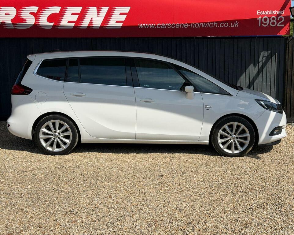 Vauxhall Zafira Tourer Mpv 1.4I Turbo Elite Nav Euro 6 201818 OY18CZP White #6