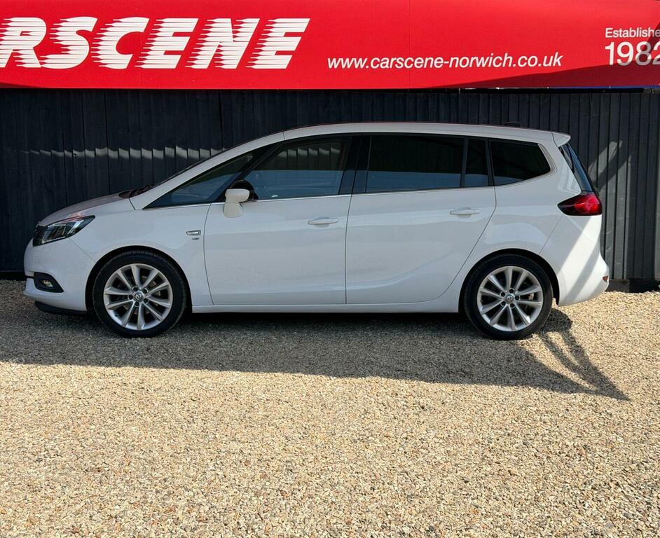 Vauxhall Zafira Tourer Mpv 1.4I Turbo Elite Nav Euro 6 201818 OY18CZP White #3