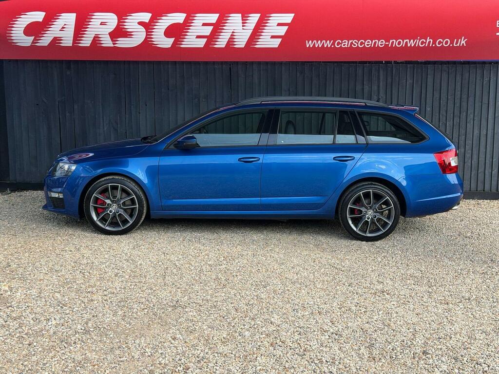 Skoda Octavia Estate 2.0 Tdi Vrs Euro 5 Ss 201515 Blue #5