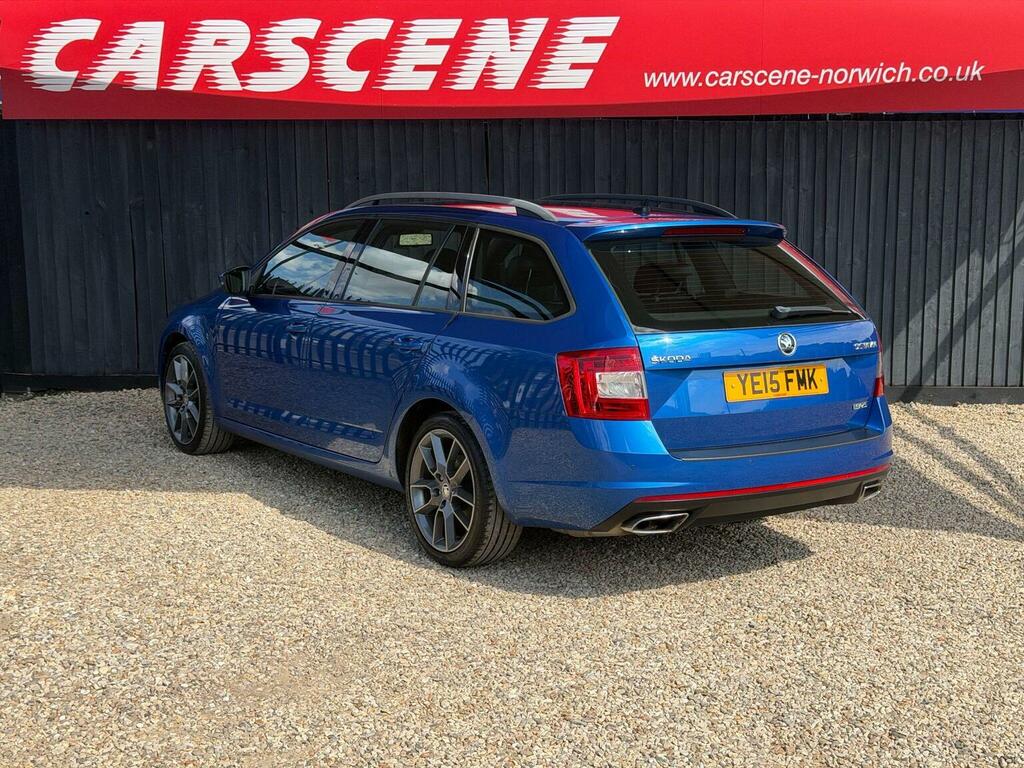 Skoda Octavia Estate 2.0 Tdi Vrs Euro 5 Ss 201515 Blue #6
