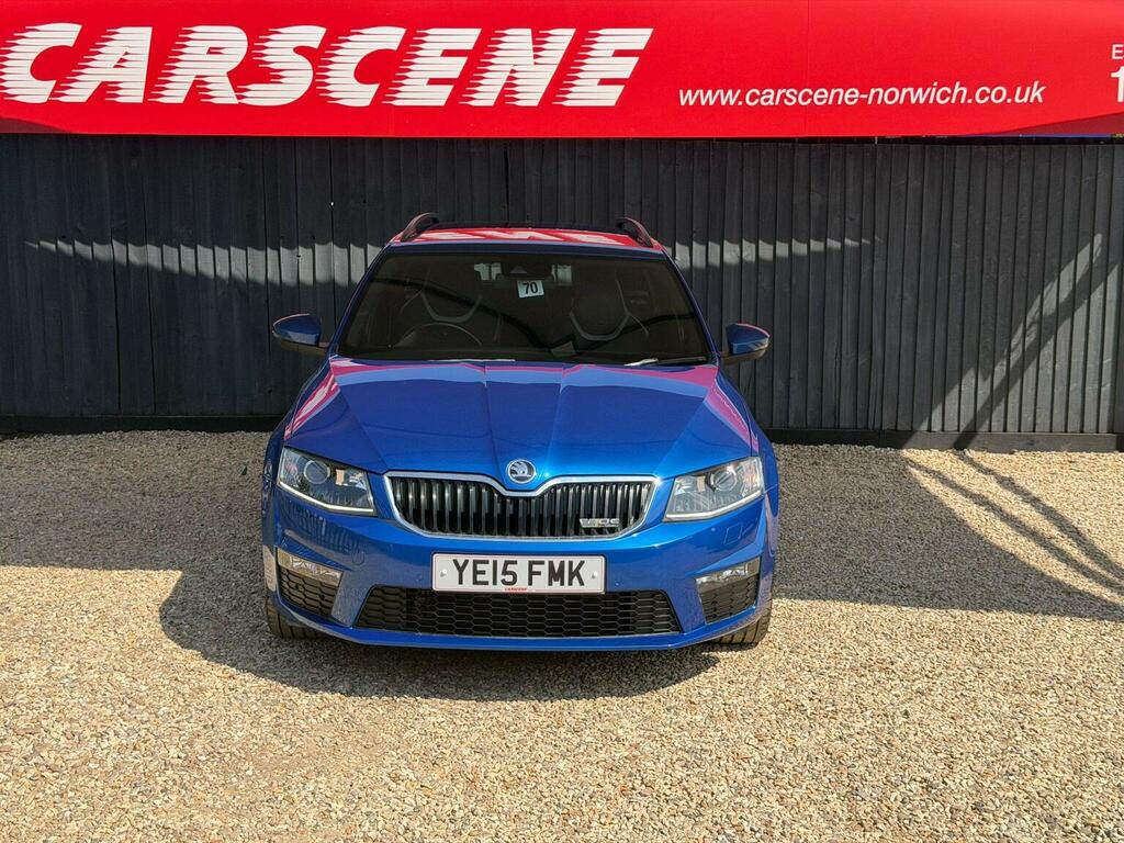 Skoda Octavia Estate 2.0 Tdi Vrs Euro 5 Ss 201515 Blue #3