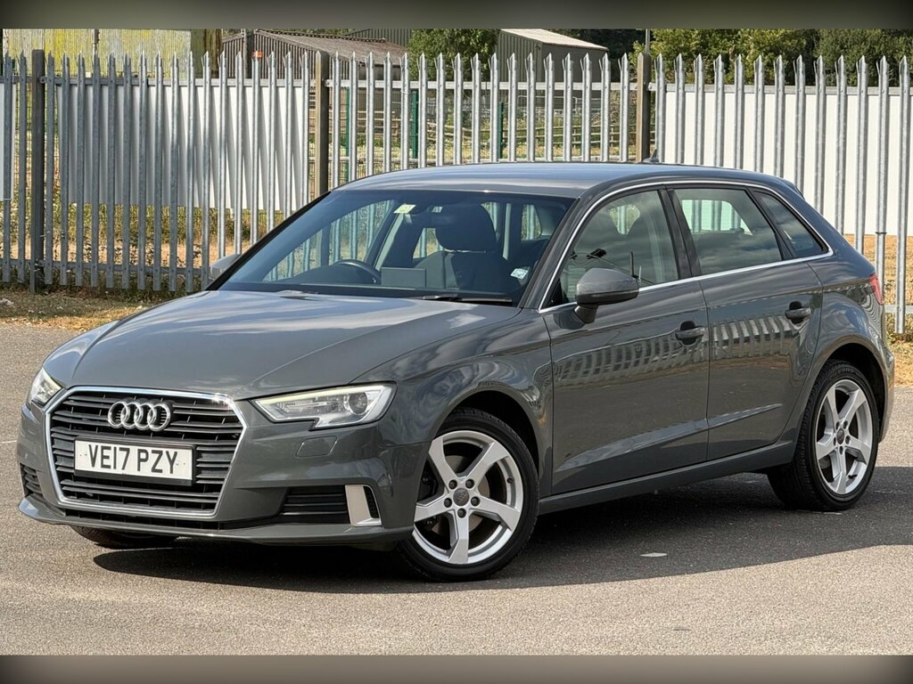 Audi A3 2.0 Tdi Sport Sportback Euro 6 Ss VE17PZY Grey #3