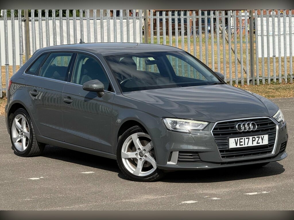 Audi A3 2.0 Tdi Sport Sportback Euro 6 Ss VE17PZY Grey