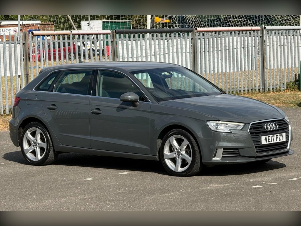 Audi A3 2.0 Tdi Sport Sportback Euro 6 Ss VE17PZY Grey #4