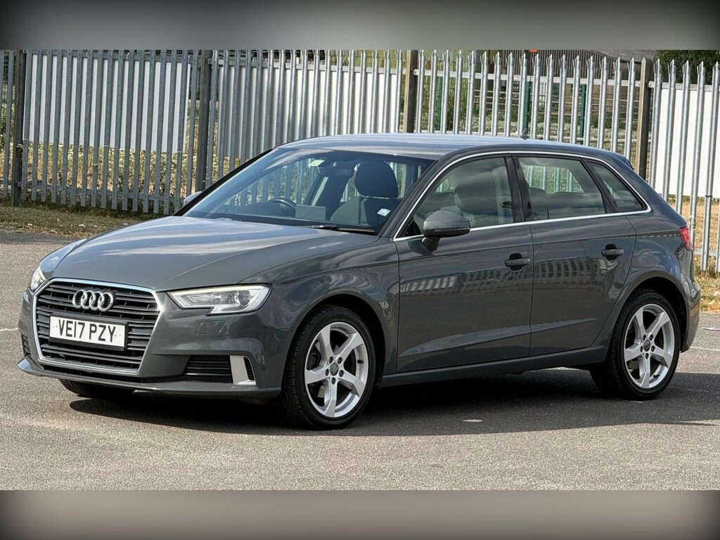 Audi A3 2.0 Tdi Sport Sportback Euro 6 Ss VE17PZY Grey #5