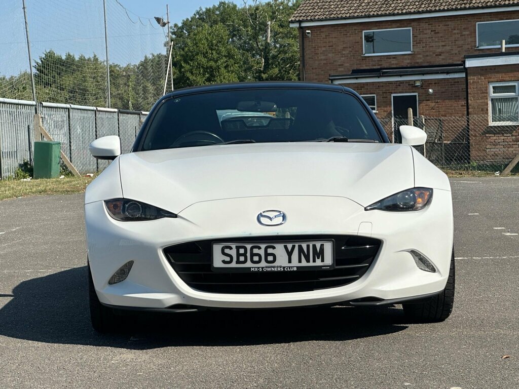 Mazda MX-5 1.5 Skyactiv-g Se Euro 6 SB66YNM White #4
