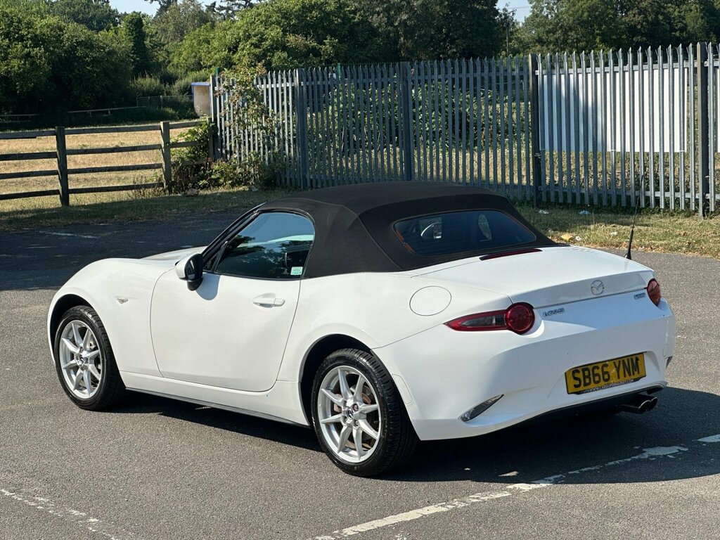 Mazda MX-5 1.5 Skyactiv-g Se Euro 6 SB66YNM White #6