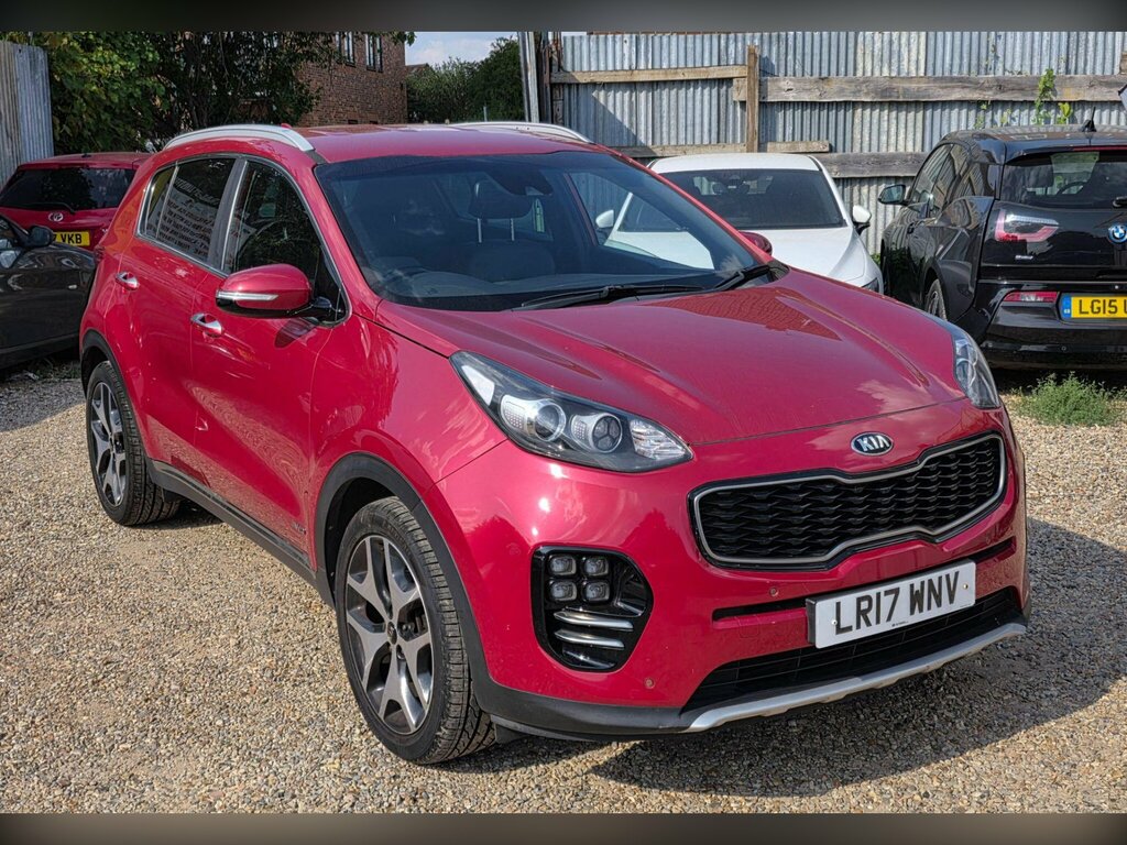 Kia Sportage 1.6 T-gdi Gt-line Dct Awd Euro 6 Red