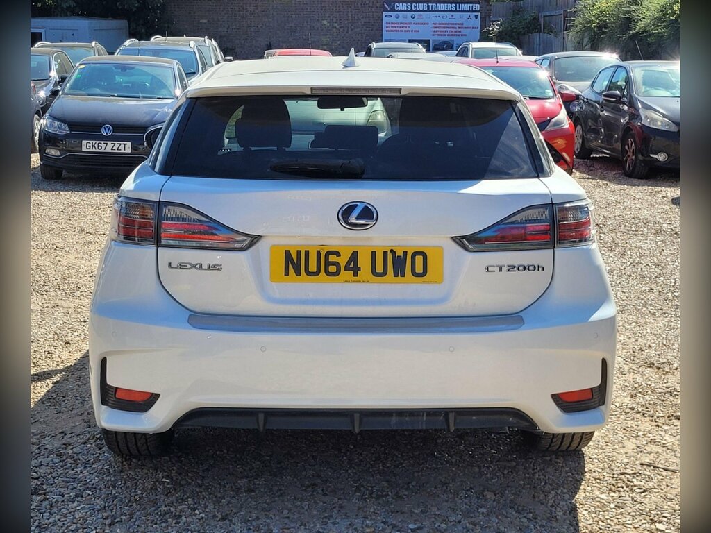 Lexus CT 1.8 200H Advance Cvt Euro 6 Ss White #6
