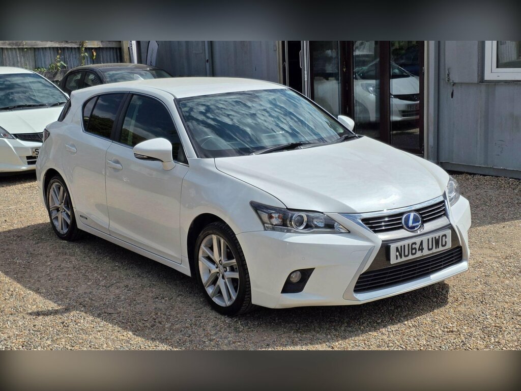 Lexus CT 1.8 200H Advance Cvt Euro 6 Ss NU64UWO White #4