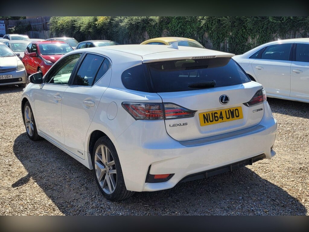 Lexus CT 1.8 200H Advance Cvt Euro 6 Ss White #4