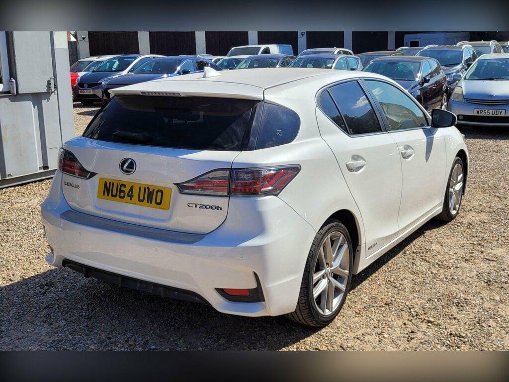 Lexus CT 1.8 200H Advance Cvt Euro 6 Ss White #5
