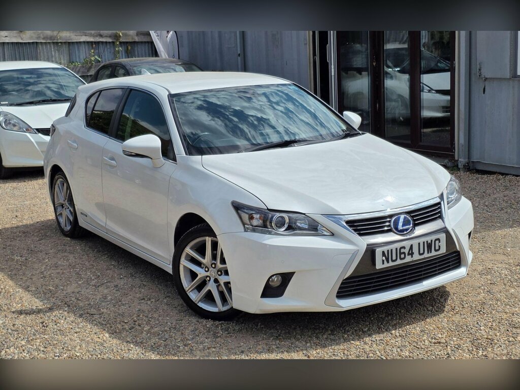 Lexus CT 1.8 200H Advance Cvt Euro 6 Ss NU64UWO White