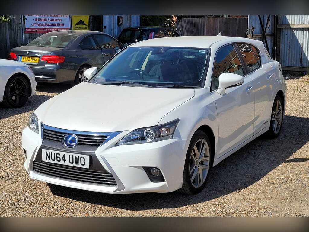 Lexus CT 1.8 200H Advance Cvt Euro 6 Ss White #2