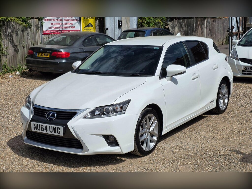 Lexus CT 1.8 200H Advance Cvt Euro 6 Ss NU64UWO White #5