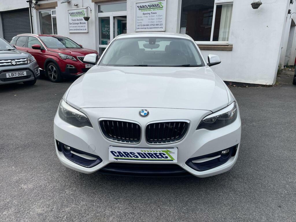 BMW 2 Series Gran Coupe 2.0 220D Sport Coupe White #2