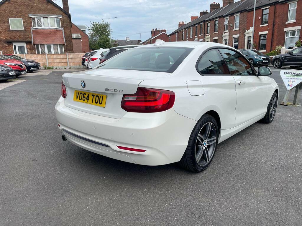 BMW 2 Series Gran Coupe 2.0 220D Sport Coupe White #5