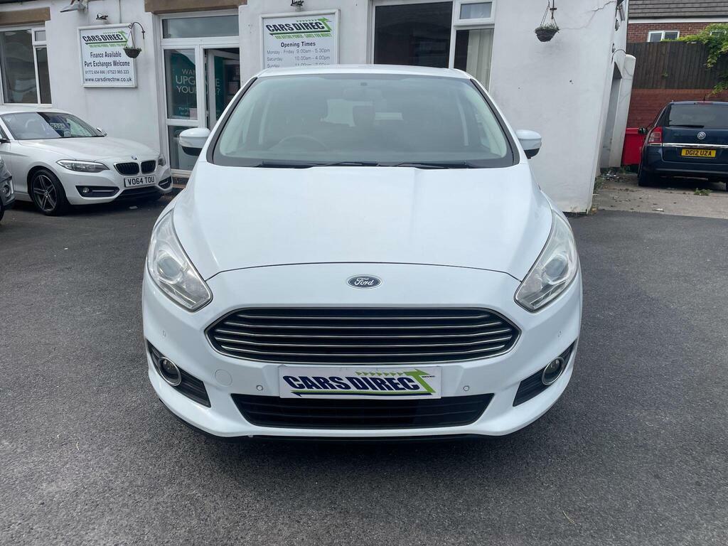 Ford S-Max 2.0 Tdci Zetec Mpv White #2