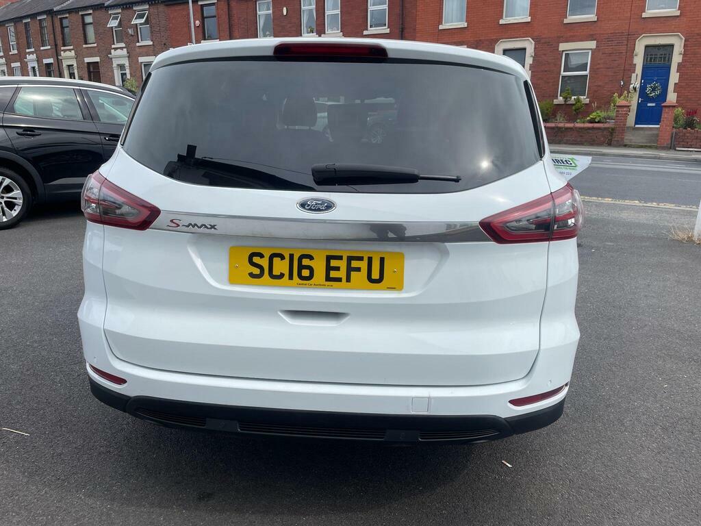 Ford S-Max 2.0 Tdci Zetec Mpv White #6