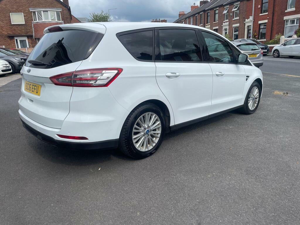 Ford S-Max 2.0 Tdci Zetec Mpv White #5
