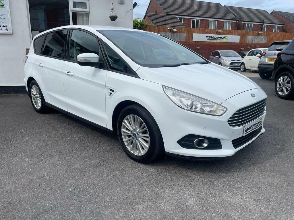 Ford S-Max 2.0 Tdci Zetec Mpv White #3