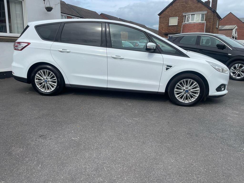 Ford S-Max 2.0 Tdci Zetec Mpv White #4