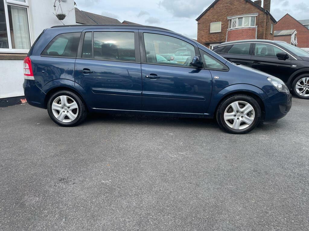 Vauxhall Zafira 1.7 Cdti Ecoflex Exclusiv Mpv Blue #4