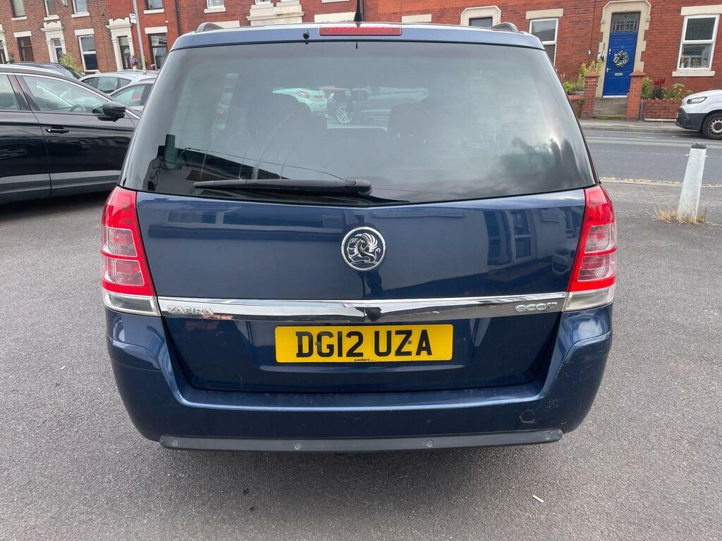 Vauxhall Zafira 1.7 Cdti Ecoflex Exclusiv Mpv Blue #6