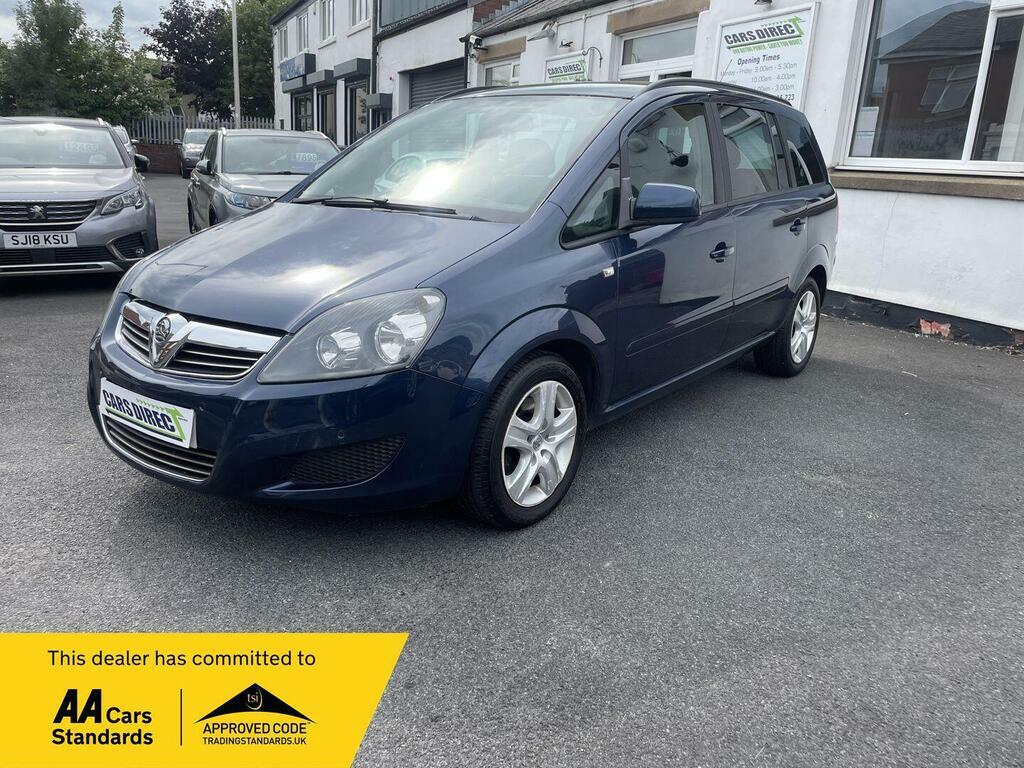 Vauxhall Zafira 1.7 Cdti Ecoflex Exclusiv Mpv Blue