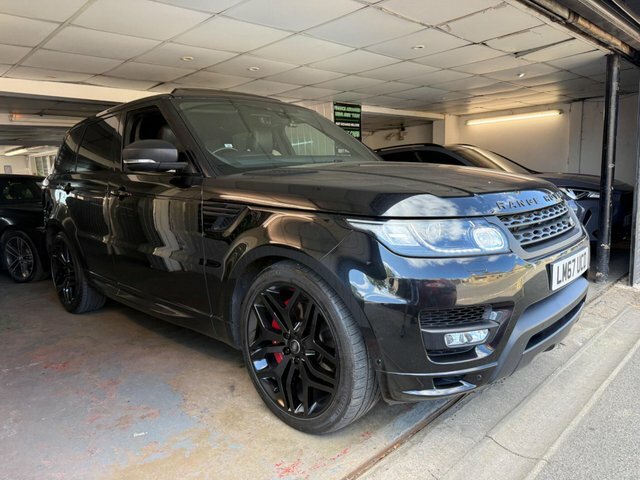 Land Rover Range Rover Sport 3.0 Sd V6 Dynamic 4Wd Euro 6 S LM67UCD Black #3
