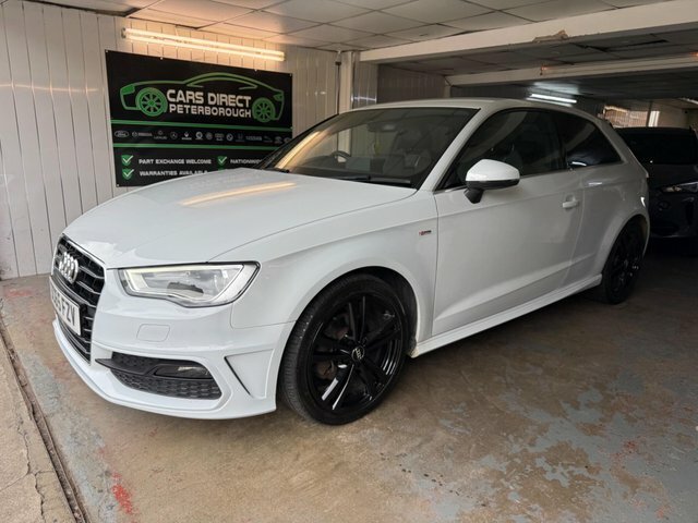 Audi A3 2.0 Tdi S Line Quattro Euro 6 S S White #4