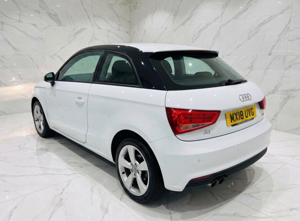 Audi A1 1.0 Tfsi Sport Euro 6 Ss MX18UVG White #5