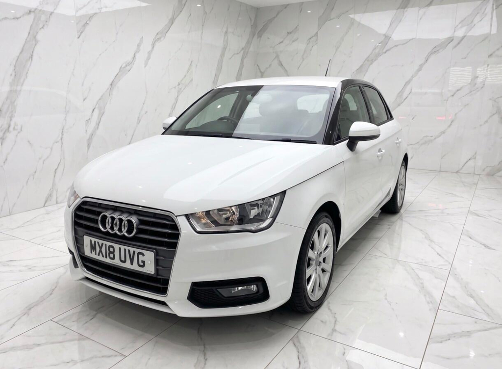 Audi A1 1.0 Tfsi Sport Euro 6 Ss MX18UVG White #3