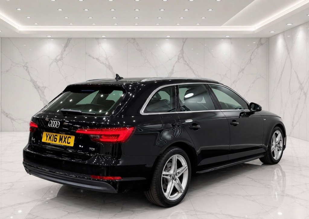 Audi A4 Avant 2.0 Tdi 190 S Line S Tronic Red #7