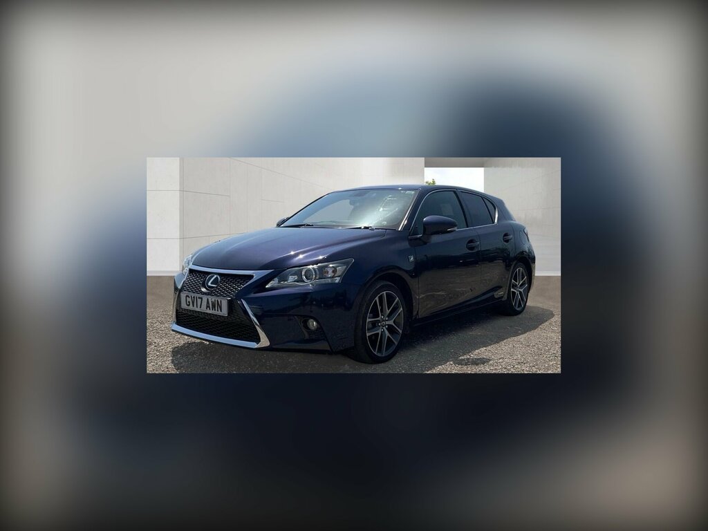 Lexus CT 1.8 200H F Sport Cvt Euro 6 Ss Blue #5