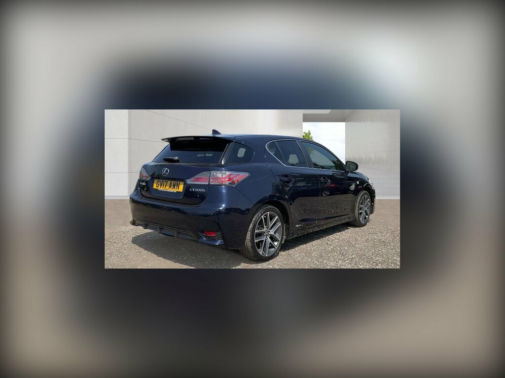 Lexus CT 1.8 200H F Sport Cvt Euro 6 Ss Blue #4