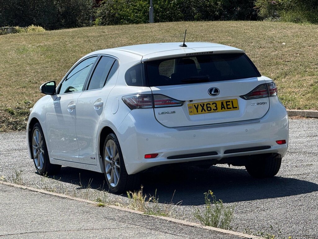 Lexus CT 1.8 200H Advance Cvt Euro 5 Ss White #6
