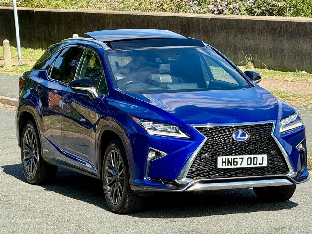Lexus RX 3.5 450H V6 F Sport Suv Hybrid Cvt 4Wd Blue